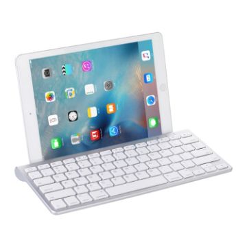 MC Saite 460BT 78-Key Ultra-Thin Wireless Bluetooth Keyboard Silver - 1