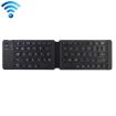 K018 Black Foldable Bluetooth Wireless Keyboard - 67 Keys, USB Charging - 1