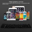Foldable 67-Key Bluetooth Wireless Keyboard USB Charging - Silver - 7