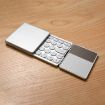 GK408 Silver Wireless Bluetooth Keyboard with Touchpad for Android/IOS/Windows - 2