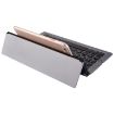 F18 Ultra-slim Foldable Bluetooth Keyboard with Holder - 58 Keys, Grey - 3