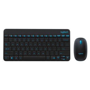 Logitech MK245 Nano Wireless Keyboard and Mouse Set - Black - 1