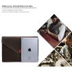 Genuine Leather Laptop Tablet Bag for 13.3" Macbook, Samsung, Lenovo - 8