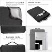 13.3" Denim Laptop Bag for MacBook, Lenovo - Dark Blue, 35.5x26.5x2cm - 5