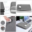 13.3" Denim Laptop Bag for MacBook, Lenovo - Dark Blue, 35.5x26.5x2cm - 6