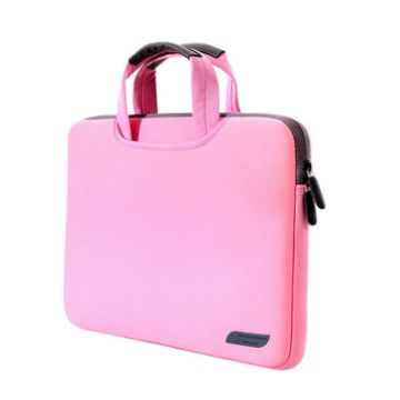 12" Pink Sleeve Bag for MacBook & Lenovo Laptops, 32x21x2cm Portable - 1