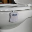 Motion Sensor LED Toilet Seat Light - 8 Colors Night Light Lamp - 8