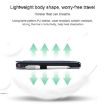Microsoft Surface Pro 7/7+ Blue Leather Case with Pen Slot & Holder - 3