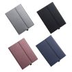 Surface Pro 7/7+ Red Leather Case with Pen Slot & Holder - 2