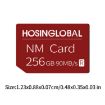 HOSINGLOBAL 256GB NM Card - 90MB/s Speed - 2