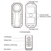 Waterproof Wireless 113dB Vibration Alarm with Remote for Vehicle/Bike - 4