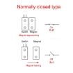 10 PCS Embedded NC Door Magnetic Sensor Switch - Model for Security - 8