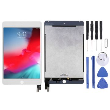 iPad Mini 5 (2019) LCD Screen & Digitizer Assembly A2124/A2126/A2133 White - 1