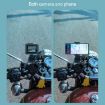 RUIGPRO Gold Motorcycle Handlebar Phone Bracket for GoPro/Insta360/DJI - 8