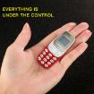 GTStar BM10 Mini Phone, Bluetooth Dialer, MP3, Dual SIM, 2G Network, Red - 5