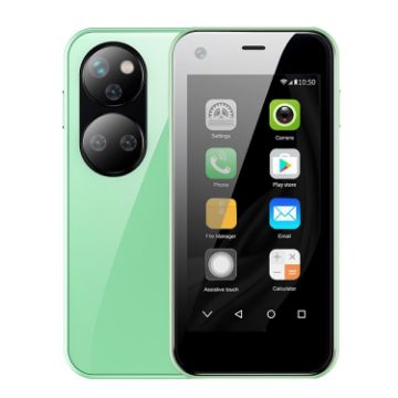 SOYES P40 Green, 2.5" 3G Smartphone, 1GB+8GB, Dual SIM, Quad Core 1.3GHz - 1