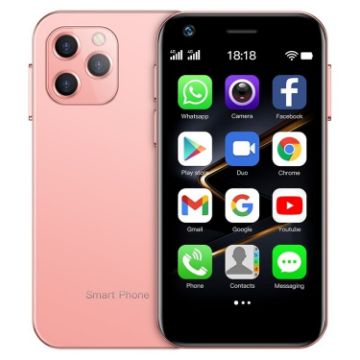 SOYES XS12 Pro Pink, 2GB+16GB, 3.0" Android 10, 4G Dual SIM Phone - 1
