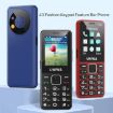 UNIWA V2000 Elder Phone, 2.4" Unisoc T107, 1700mAh, 4G, SOS, US Plug - 2