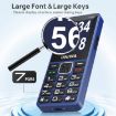 UNIWA V2000 Elder Phone, 2.4" Unisoc T107, 1700mAh, 4G, SOS, US Plug - 9