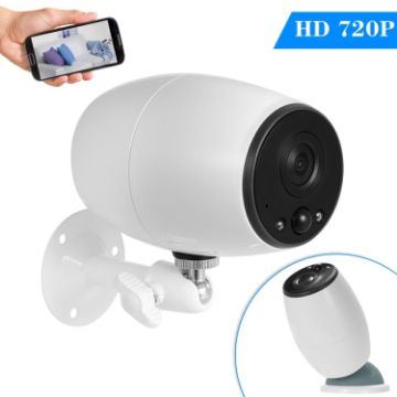 VESAFE VS-DC01 720P HD Wireless IP Camera, Night Vision, PIR, IP54, White - 1