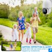 Tuya QX45 1080P HD IP65 Wireless IP Camera, Alexa & Google Home Compatible - 5