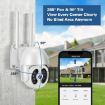 Tuya QX56 3MP IP66 Waterproof Wireless IP Camera, Motion Detection, EU Plug - 3