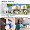 Tuya QX56 3MP IP66 Waterproof Wireless IP Camera, Motion Detection, EU Plug - 5