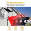 ESCAM QF450 1080P 4G Solar IP Camera, 64G, Two-way Audio, PIR, Night Vision - 7
