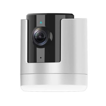 CAMSOY X1 Indoor 1080P WiFi Camera with Two Way Talk, Pan & Tilt (White) - 1