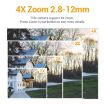 ESCAM Q5068 5MP WiFi IP Camera, Pan/Tilt/4X Zoom, Night Vision, EU Plug - 9