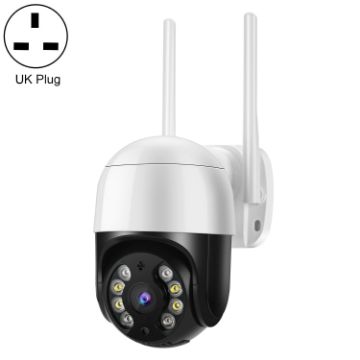 QX29 3.0MP HD WiFi IP Camera with Night Vision, Motion Detection, UK Plug - 1