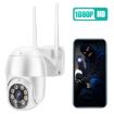 QX43-2 1080P PTZ WIFI Camera, Night Vision, 2-Way Intercom, 128GB TF, US Plug - 2
