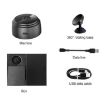 A9+ 1080P WiFi Wireless Camera - Night Vision, Motion Detection, TF Card - 3