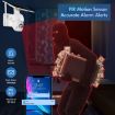 T22 Solar Powered 1080P HD WiFi Camera, Night Vision, PIR Alarm, Audio - 4