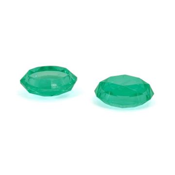 2 PCS Green Diamond Texture Grip Caps for PS5 Controllers - 1