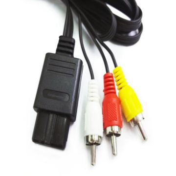 5 PCS Multi-function AV Cable for Nintendo N64/NGC, 1.8m Length - 1