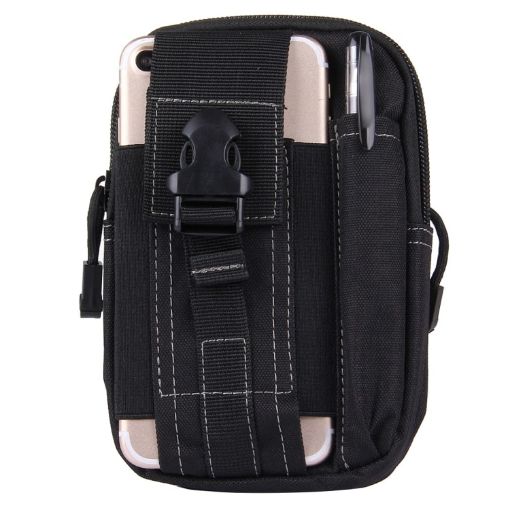 Multifunctional Outdoor Waist Bag: Phone, Camera Case & Card Pocket - 1