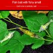 10 PCS 4cm Pink Soft Shrimp Bait Lures with Hook for Fishing - 8