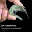 10 PCS 4cm Green Soft Shrimp Bait Lures with Hook for Fishing - 6