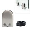 Matte Polished 304 Stainless Steel Glass/Wood Clamp Bracket 5-8mm - 1