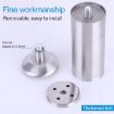 100mm Stainless Steel Column Sofa Cabinet Foot - Wire Drawing Finish - 7