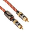 EMK TZ/A 3m Gold Plated RCA to RCA Digital Coaxial Cable OD8.0mm - 2