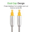 EMK 2m Toslink Male to Male Optical Audio Cable OD4.0mm Gold Plated - 5