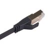 CAT8-2 Double Shielded Flat Network LAN Cable, 1m Length - 4