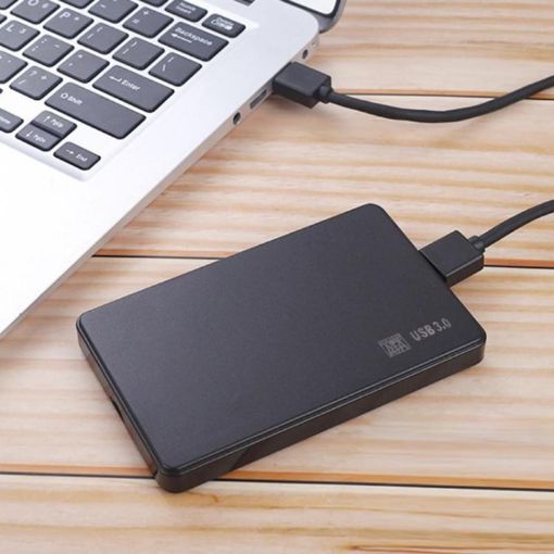 2.5" USB 3.0 External Hard Drive Disk Case - Compact & Durable Storage - 1