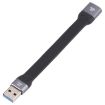 10Gbps USB Male to Female Flat Sync Data Fast Charging Cable - 1