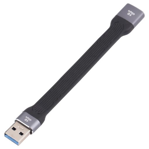 10Gbps USB Male to Female Flat Sync Data Fast Charging Cable - 1