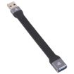 10Gbps USB Male to Female Flat Sync Data Fast Charging Cable - 2