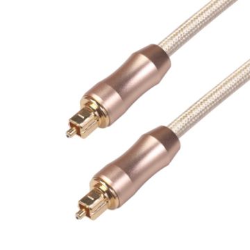 QHG02 2m Toslink SPDIF Digital Optical Audio Cable Male to Male OD6.0mm - 1