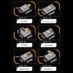 USB-C Male to USB Female 10Gbps 90 Bend Adapter (Gun Metal) - 5